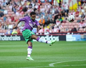 Images Dated 9th August 2014: Korey Smith in Action: Bristol City vs. Sheffield United - Sky Bet League One Opening Game