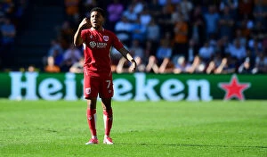 Images Dated 8th April 2017: Korey Smith in Action: Bristol City vs. Wolverhampton Wanderers, Sky Bet Championship (April 8)