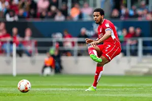 Bristol City V Birmingham City Prints: Korey Smith in Action: Bristol City vs Birmingham City