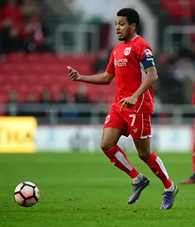 Bristol City V Fleetwood Town Prints: Korey Smith in Action: Bristol City vs Fleetwood Town, FA Cup Third Round, Ashton Gate