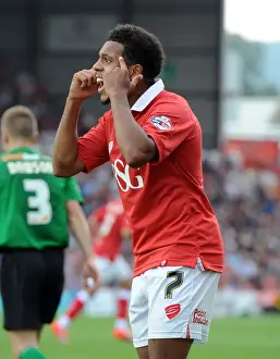 Bristol City V Scunthorpe Prints: Korey Smith in Action: Bristol City vs Scunthorpe United, September 6, 2014