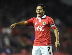 Bristol City V Doncaster Prints: Korey Smith in Action: FA Cup Third Round Replay at Ashton Gate Stadium - Bristol City vs Doncaster Rovers