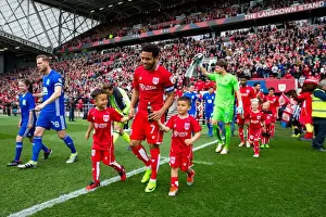 Korey Smith Leads Out Bristol City and Birmingham City at Ashton Gate Stadium (Sky Bet Championship)