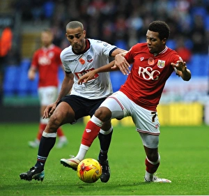 Korey Smith vs Darren Pratley: Intense Battle for Possession in Bolton Wanderers vs Bristol City Championship Clash