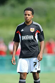 Images Dated 5th July 2014: Korey Smith's Bristol City Debut: Portishead Town vs. Bristol City, July 5, 2014