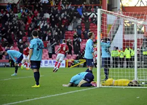 Bristol City V AFC Telford Prints: Last-Minute Agony: FA Cup Shock as AFC Telford Mourn Defeat to Bristol City