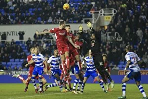 Images Dated 26th November 2016: Last-Minute Drama: Al-Habsi Saves the Day for Reading against Bristol City