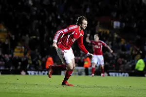 Bristol City V Crystal Palace Prints: Last-Minute Drama: Brett Pitman's Equalizer for Bristol City vs
