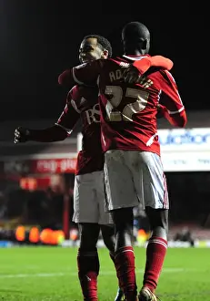 Bristol City V Millwall Prints: Last-Minute Drama: Nicky Maynard's Championship-Winning Goal for Bristol City against Millwall (03/01/2012)