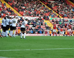 Last-Minute Drama: Nicky Shorey's Fruitless Free-Kick vs Colchester United, 2013