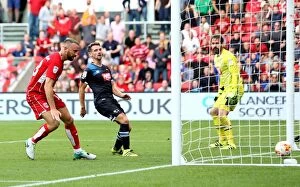 Images Dated 17th September 2016: Last-Minute Drama: Wilbraham Scores Equalizer for Bristol City Against Derby County