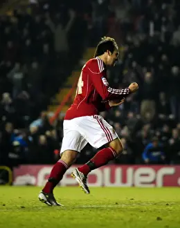 Bristol City V Crystal Palace Prints: Last-Minute Thriller: Brett Pitman's Penalty Gives Bristol City Victory over Crystal Palace (December 28)