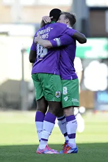 Last-Minute Thriller: Elliott and Emmanuel-Thomas Celebrate Dramatic Win for Bristol City over Notts County