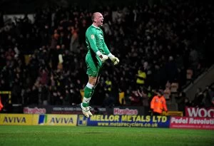 Images Dated 14th March 2011: Last-Minute Thriller: John Ruddy's Championship-Winning Goal for Norwich City vs