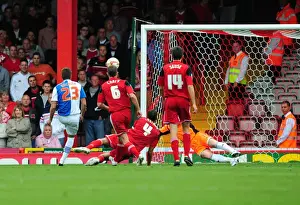 Bristol City V Blackburn Rovers Prints: Late Drama: Ruben Rochina Scores for Blackburn Rovers Against Bristol City in Championship Match