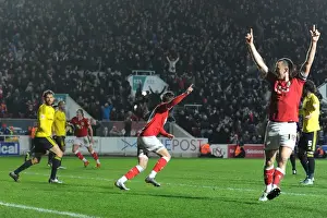 Middlesbrough Prints: Late Drama: Wes Burns Scores the Winner for Bristol City against Middlesbrough