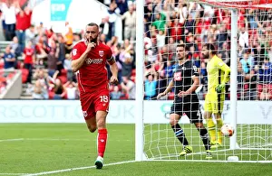Bristol City V Derby County Prints: Late Drama: Wilbraham Scores Equalizer for Bristol City Against Derby County