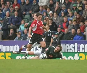 Plymouth V Bristol City Collection: Lee Johnson