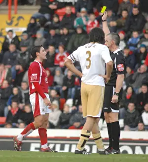 Framed Print : Lee Johnson in Action: Bristol City vs. Middlesbrough Framed Print : Lee Johnson in Action: Bristol City vs. Middlesbrough