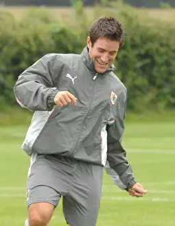 Lee Johnson in Action: Training with Bristol City FC (07-08)