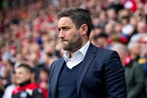 Images Dated 7th May 2017: Lee Johnson and Bristol City Fight for Championship Victory at Ashton Gate (07/05/2017)