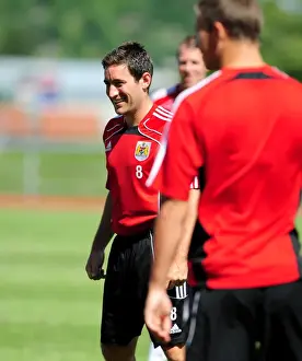 Pre Season Tour Sweden Prints: Lee Johnson in Focus: The Intense Training Regime of Bristol City's Manager