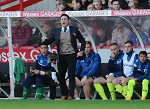 Lee Johnson at the Helm: Bristol City vs Oldham Athletic in Sky Bet League One (November 2014)
