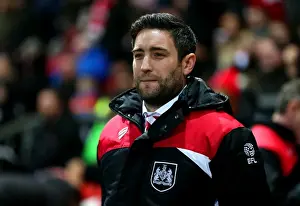 Fleetwood Town V Bristol City Prints: Lee Johnson Leads Bristol City in Emirates FA Cup Replay at Fleetwood Town, January 2017