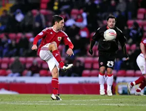 Bristol City V Sheffield Utd Prints: Lee Johnson Leads the Charge: Bristol City vs Sheffield United