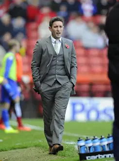Bristol City V Oldham Athletic Prints: Lee Johnson Leads Oldham Athletic at Ashton Gate: Bristol City vs Oldham Athletic