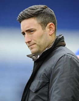 Images Dated 8th February 2014: Lee Johnson Leads Oldham Athletic Against Bristol City, 08-02-2014