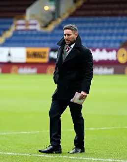 Burnley Prints: Lee Johnson Rallies Bristol City at Turf Moor: FA Cup Battle Against Burnley
