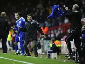 Lee Johnson's Celebration: Bristol City's Victory over Oldham Athletic (November 2013)