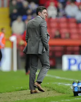 Bristol City V Oldham Athletic Prints: Lee Johnson's Emotional Return: A Football Reunion at Ashton Gate (Bristol City vs Oldham Athletic)