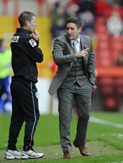 Bristol City V Oldham Athletic Prints: Lee Johnson's Emotional Return: A Former Manager's Reunion at Ashton Gate (Bristol City vs Oldham Athletic)