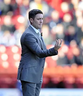Bristol City V Oldham Athletic Prints: Lee Johnson's Return: Bristol City vs Oldham Athletic, 2013 - Football Match