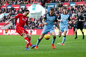 Lee Tomlin in Action: Bristol City vs Rotherham United, Sky Bet Championship (February 4, 2017) - Ashton Gate Stadium