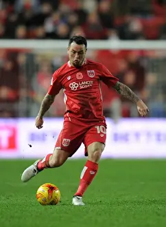 Bristol City V Brighton And Hove Albion Prints: Lee Tomlin's Thrilling Performance: Bristol City vs
