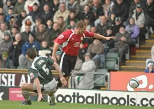 Plymouth V Bristol City Collection: Lee Trundle
