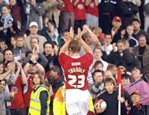 Images Dated 11th February 2008: Lee Trundle in Action: Bristol City vs Sheffield Wednesday