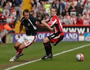 Sheffield United V Bristol City Prints: Lee Trundle: In Action Against Sheffield United (Bristol City vs. Sheffield United)