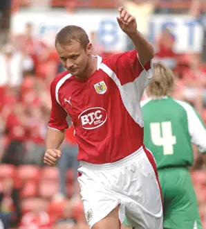 Pre-Season Prints: Lee Trundle: Focused and Ready - Pre-Season Training with Bristol City FC