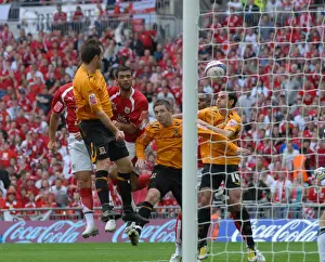 Framed Print : Lee Trundle's Epic Header: Bristol City's Thrilling Play-Off Final Victory Framed Print : Lee Trundle's Epic Header: Bristol City's Thrilling Play-Off Final Victory
