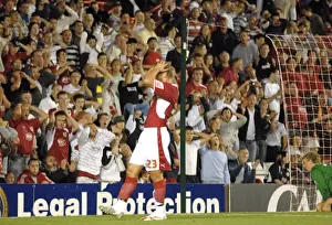 Bristol City V Manchester City Prints: Lee Trundle's Past Glory: A Battle against Manchester City (Bristol City vs Manchester City)