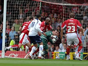 Bristol City V Preston North End Prints: Lee Trundle's Thrilling Goal for Bristol City Against Preston North End