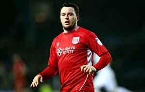 Images Dated 14th February 2017: Leeds United vs. Bristol City: Lee Tomlin in Action at Elland Road, 2017