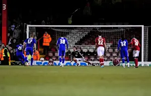 Framed Print : Leroy Lita Scores Against Bristol City: Middlesbrough Capitalize on David James Red Card in Championship Clash Framed Print : Leroy Lita Scores Against Bristol City: Middlesbrough Capitalize on David James Red Card in Championship Clash