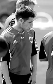 Pre-season Training Prints: Lewis Carey in Focus: Pre-Season Training with Bristol City FC