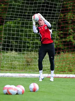 Pre-season Training Prints: Lewis Carey's Intense Pre-Season Training with Bristol City FC