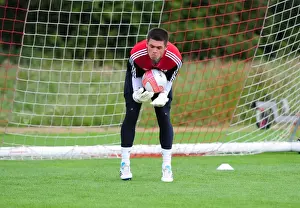 Pre-season Training Prints: Lewis Carey's Unyielding Pre-Season Training with Bristol City FC